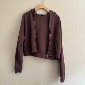 Dynamite Vega Waffle Zip Hoodie